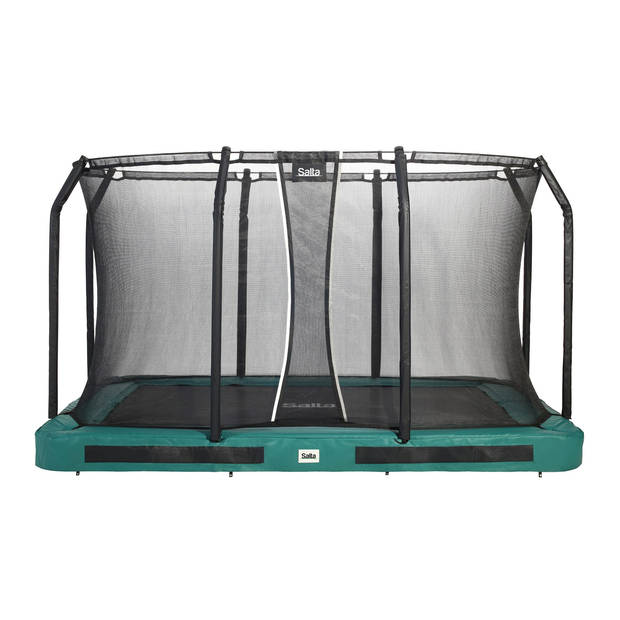 Salta Trampoline Premium Ground met Veiligheidsnet 305 x 214 cm - Groen