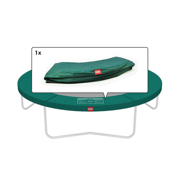 BERG Trampoline Beschermrand Talent - Regular - 180 cm - Groen