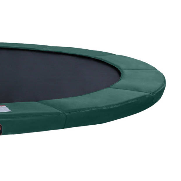 Avyna Trampoline Beschermrand Top Safe - Op poten - ø 305 cm (10ft) - Groen