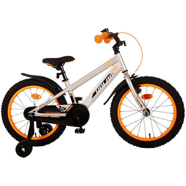 Volare Rocky Kinderfiets - 18 inch - Grijs