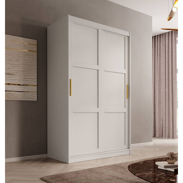 Meubella Kledingkast Rotana - Wit - 120 cm