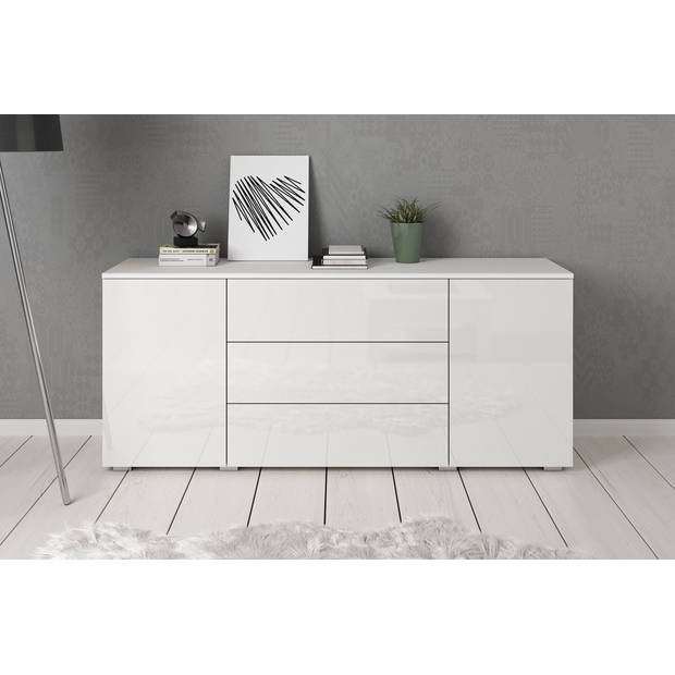 Meubella Dressoir Pure - Wit - 150 cm