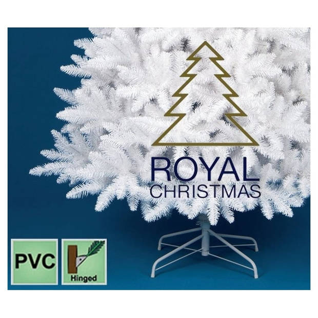 Royal Christmas Witte Kunstkerstboom Washington Promo 150cm