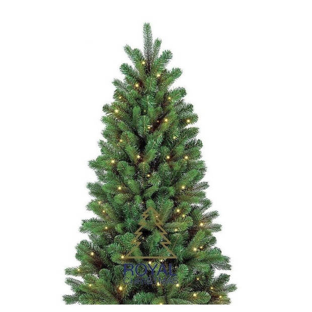 Royal Christmas Kunstkerstboom Alaska Slank 240cm met LED + Smart Adapter