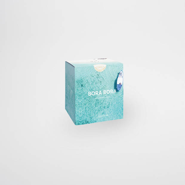 Sunnylife - Candles & Fragrance Geurkaars Small Bora Bora Passionfruit Musk - Kokosnoot Wax - Wit