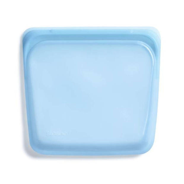 Stasher - Sandwich Vershoudzak 828 ml - Siliconen - Blauw