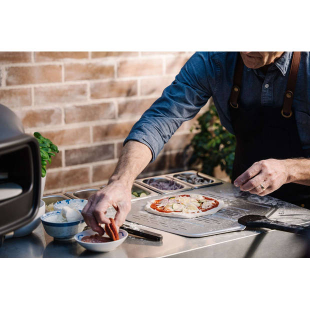 Everdure - KILN Pizza Schep Geperforeerd - Kunststof - Zilver