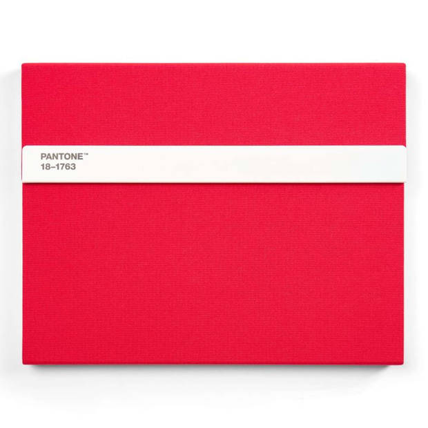 Copenhagen Design - Notitieboek Gelinieerd met Potlood - Red 199 - Papier - Rood