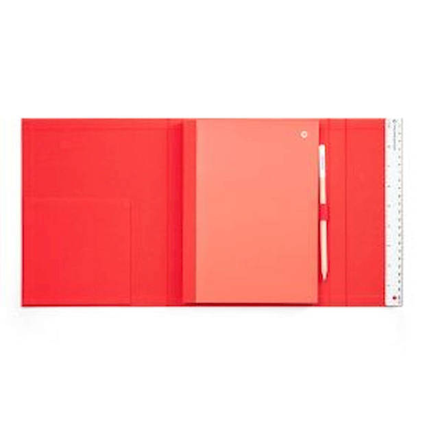 Copenhagen Design - Notitieboek Gelinieerd met Potlood - Orange 3556 C - Papier - Oranje