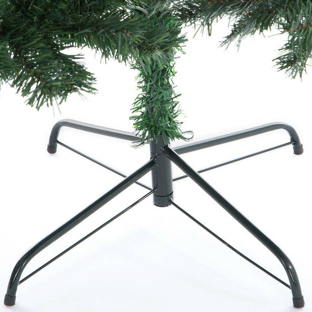 Kunstkerstboom 150 cm, kerstboom, groen, met standaard