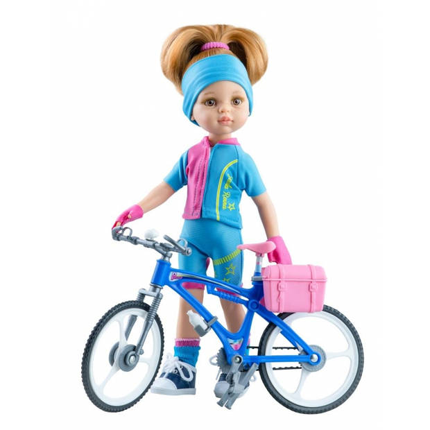 Paola Reina Pop Amigas Profesiones Dasha Met Fiets (32Cm)