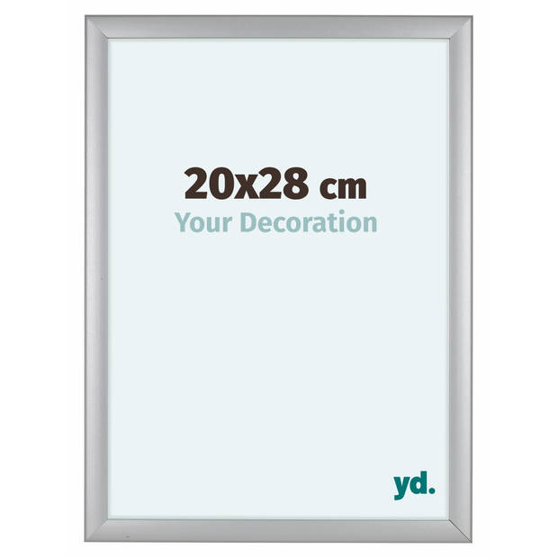 Fotolijst 20x28cm Zilver Mat MDF Como