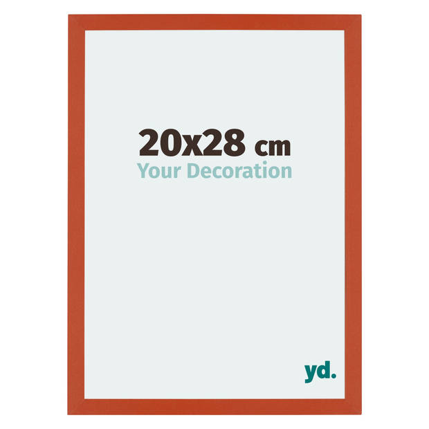 Fotolijst 20x28cm Oranje MDF Mura