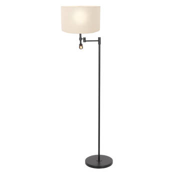 Steinhauer vloerlamp Stang - zwart - metaal - 7180ZW