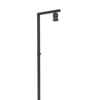 Steinhauer Stang vloerlamp zwart 160 cm hoog metaal