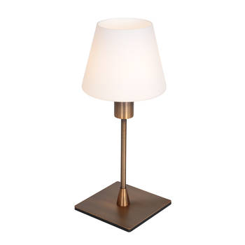 Steinhauer tafellamp Ancilla - brons - metaal - 13,5 cm - E14 fitting - 3100BR