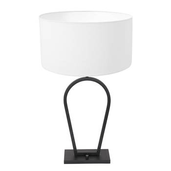 Steinhauer tafellamp Stang - zwart - metaal - 40 cm - E27 fitting - 3504ZW