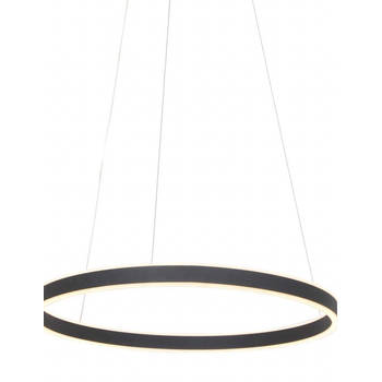 Steinhauer hanglamp Ringlux - zwart - - 3502ZW