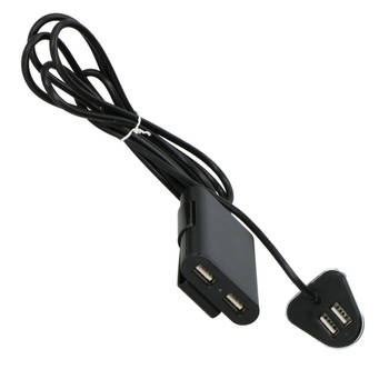 All Ride USB Oplader voor Auto - Autolader - 12/ 24 Volt - Splitter voor Sigarettenaansteker