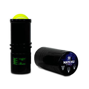 Matchu Sports Ball saver - Pressure Pro - Zwart - 22cm - Ø 8,3cm