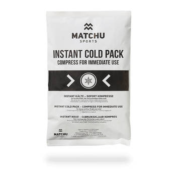 Matchu Sports Ice Pack set 12 stuks (instant cold) - 12 Ice packs - Wit