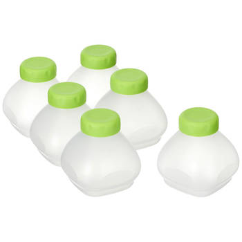Glazenset SEB Yogurt Bottles to Drink 6 Stuks