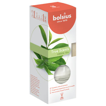 Bolsius - Geurverspreider 45 ml True Scents Green Tea