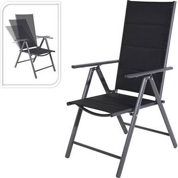 Relaxwonen - Tuinstoel - Relaxstoel - Kampeerstoel - Stoel voor Buiten - Aluminium - 7 Standen - Set van 2 Stuks
