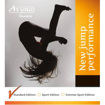 Avyna Power Springs Trampoline Veren - Standard Edition - Rood - 17,5 cm - 245 cm (8ft) - Complete set van 60 stuks
