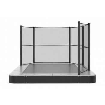 Akrobat Trampoline Veiligheidsnet Corner - Geschikt voor Primus en Orbit - 520 x 305 cm - Rechthoek - Zwart