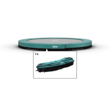 BERG Trampoline Beschermrand Champion - InGround - 380 cm - Groen