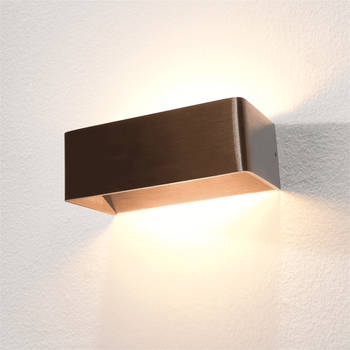 Artdelight Wandlamp Mainz 20 x 7 cm licht brons