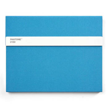 Copenhagen Design - Notitieboek Gelinieerd met Potlood - Blue 2150 C - Papier - Blauw