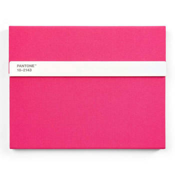 Copenhagen Design - Notitieboek met Potlood - Dark Pink 213 C - Papier - Roze