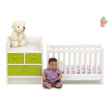 Lundby Poppenhuis Set - Babykamer