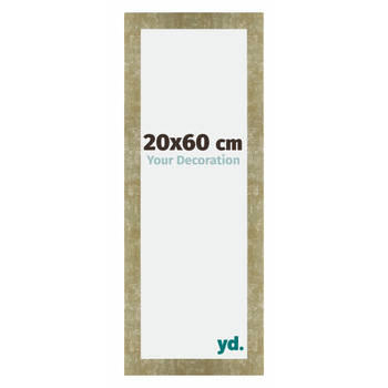 Fotolijst 20x60cm Goud Antiek MDF Mura