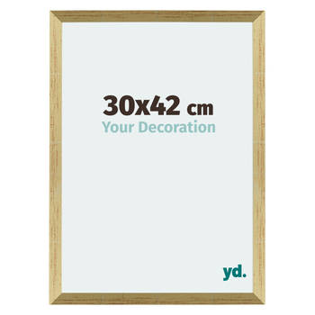 Fotolijst 30x42cm Goud Glans MDF Mura