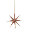 Broste copenhagen ornament van papier ster indian tan