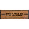 Esschert design deurmat welcome 75cm x 25cm