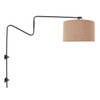 Steinhauer wandlamp Linstrøm - zwart - metaal - 3725ZW