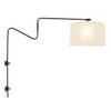 Steinhauer wandlamp Linstrøm - zwart - metaal - 3719ZW