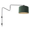 Steinhauer wandlamp Linstrøm - zwart - metaal - 70 cm - E27 fitting - 3726ZW