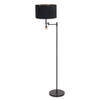 Steinhauer vloerlamp Stang - zwart - metaal - 7201ZW