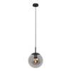 Steinhauer hanglamp Bollique - zwart - metaal - 30 cm - E27 fitting - 3498ZW