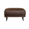 Bronx71 Hocker Denver eco-leer bruin.