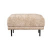 Bronx71 Hocker Denver stof chenille taupe.