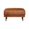 Bronx71 Hocker Denver eco-leer cognac.