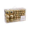 Kerstballen assortiment 94 delig - goud