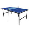 Cougar Tafeltennistafel Midi 1800 inklapbaar in blauw Indoor inklapbare & draagbare tafeltennis tafel