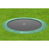 Akrobat Orbit Flat To The Ground Trampoline - 365 cm - Groen